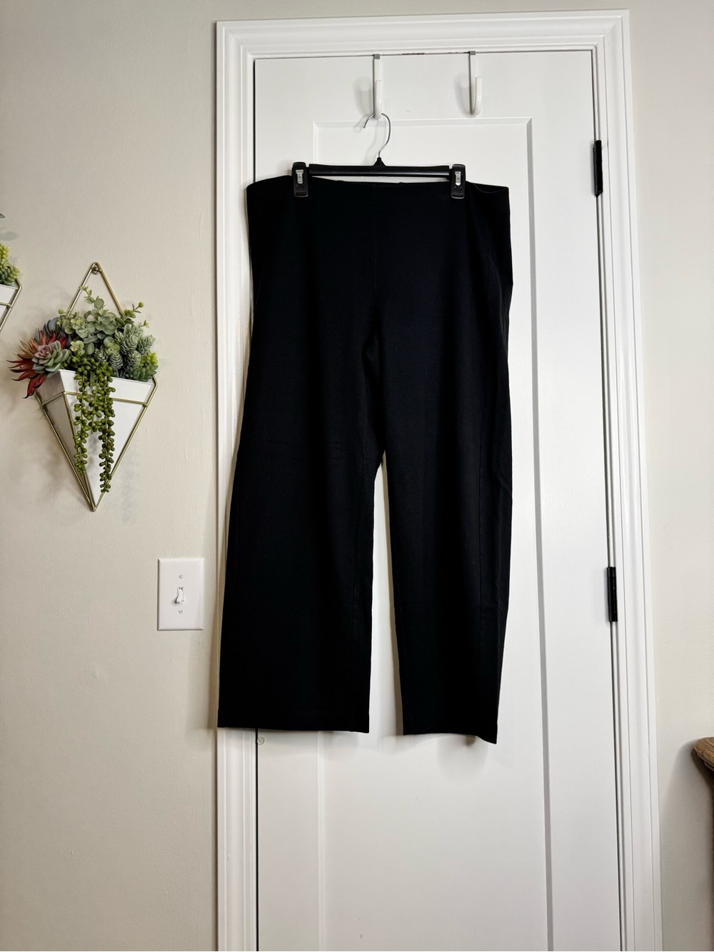 Pure Jill by J.Jill Black Pull On Pants